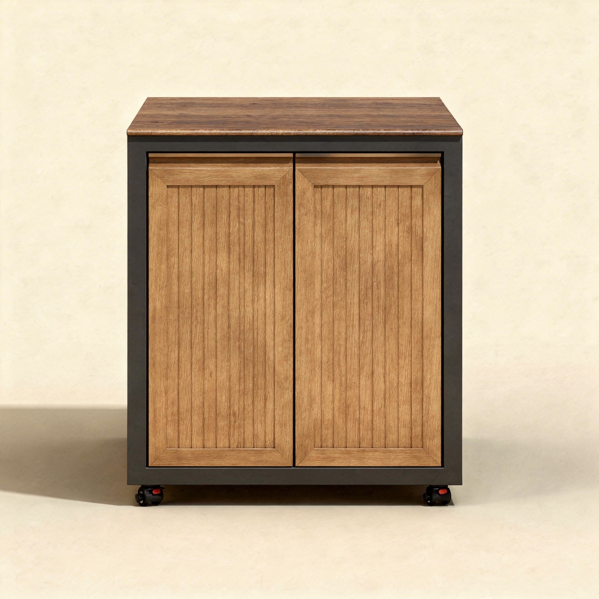 Double-door cabinet module
